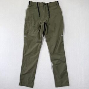 Truewerk Cloud Pants Men Small Green Workwear Utility Outdoor Performance Hiking